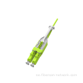 LC UniBoot Fiber Optic Connector med drag/push -kran, polaritet utbytbar